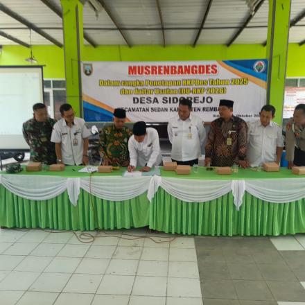 MUSRENBANGDES PENETAPAN RKPdes TAHUN 2025  dan DU - RKP 2026